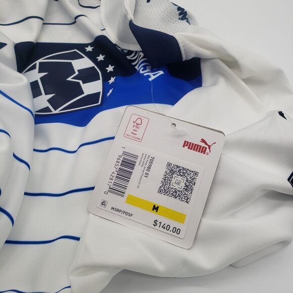 Puma Monterrey 2023-24 Mens Away Authentic Match Jersey - Picture 10 of 12
